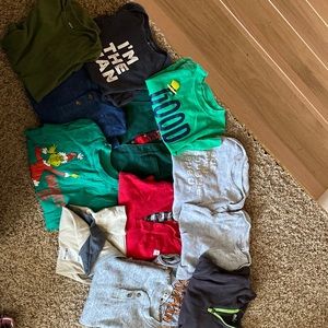 Lot of 13 size 18 months shirts/bodysuit
